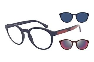 Emporio Armani EA4152 56691W ClearMatte Blue