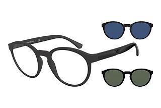 Emporio Armani EA4152 58011W ClearMatte Black