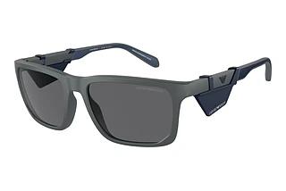 Emporio Armani EA4219 610387 Polar GreyMatte Dark Grey
