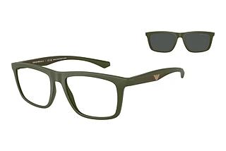 Emporio Armani EA4235 61841W ClearMatte Green