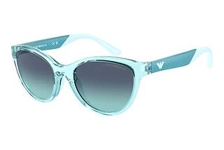 Emporio Armani EK4003 53584S Azure Gradient Dark BlueShiny Transparent Torquese
