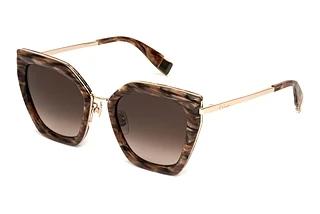 Furla SFU821 07HL BROWN GRADIENTSHINY BROWN STRIPED HAVANA