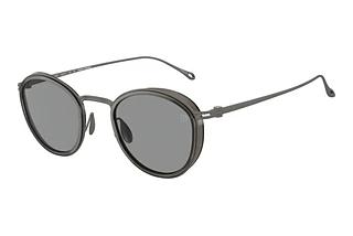 Giorgio Armani AR6148T 328087 Dark GreyTransparent Grey
