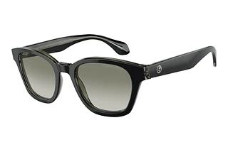 Giorgio Armani AR8207 60873M Gradient GreenTop Black/Transparent Green