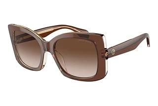 Giorgio Armani AR8208U 609013 Brown GradientTop Transparent Brown/Honey