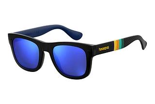 Havaianas PARATY/M KVF/Z0 BLUE MULTILAYERBLACK STRIPED BLACK