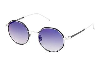 JB JBS127 2 smoke with blue mirrordark blue