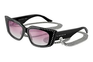 Jimmy Choo JC5033B 500058 Clear Gradient Fuxia Mirror SilverBlack