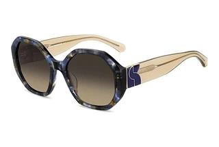 Kate Spade KS FLYNNIE/G/S 4FK/PR GREY BROWN DOUBLESHADEBLAU