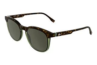 Lacoste L6073S 223 BROWN HAVANA/TRANSPARENT LIGHT GREEN