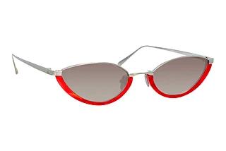 Linda Farrow LFL967 C3 GREY GRADWHITE GOLD AND RED