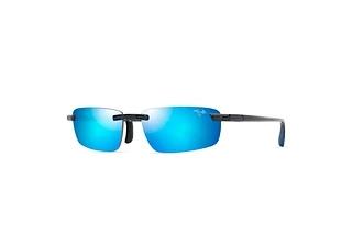 Maui Jim Ilikou B630-02 Blue HawaiiShiny Black w/Blue