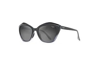 Maui Jim Lotus GS827-02J Neutral GreyGloss Black Fade