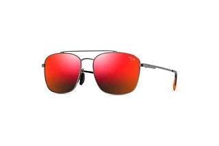 Maui Jim Piwai AF RM645-17 Hawaii Lava ™Shiny Light Ruthenium