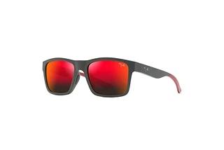 Maui Jim The Flats RM897-04 Hawaii Lava ™Dark Grey w/Brick Red Int