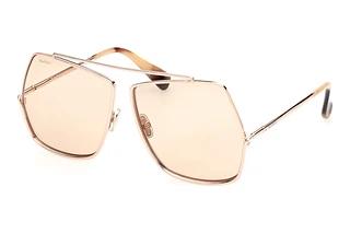 Max Mara MM0006 28E braunGlänzend Rose Gold