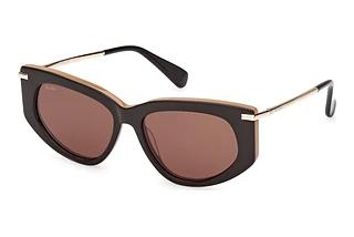 Max Mara MM0100 50E braunGlänzend Dunkelbraun