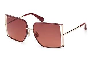 Max Mara MM0120 71F braun verlaufendBordeaux Glänzend