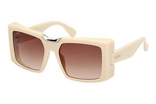 Max Mara MM0124 25F braun verlaufendGlänzend Elfenbein