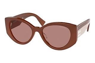 Miu Miu MU 03WS 07X06P Light BrownBordeaux Opal