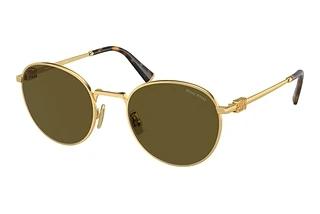 Miu Miu MU 55ZS 5AK09Z Dark BrownGold