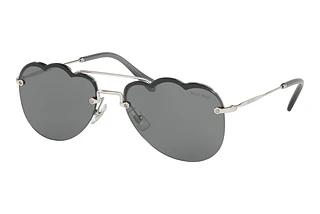Miu Miu MU 56US 1BC175 Dark Grey Flash SilverSilver
