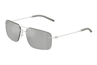 Moncler ME4003 10048V Blue Mirror SilverMatte Silver