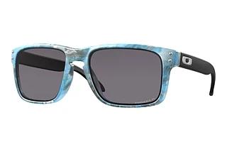 Oakley OO9102 9102V8 Prizm Grey PolarizedSanctuary Swirl