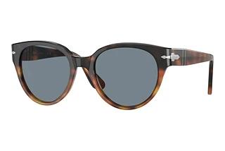 Persol PO3287S 116056 Light BlueRed Havana Grad Light Havana