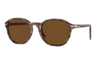 Persol PO3343S 120957 Polar BrownStriped Bordeaux