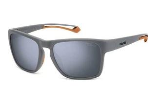 Polaroid PLD 7052/S RIW/31 SILVER MIRROR POLARIZED HIGHTCONTRASTGRAU