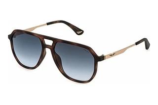 Police SPLQ81 0878 BLUE GRADIENT BLUEMATT DARK HAVANA