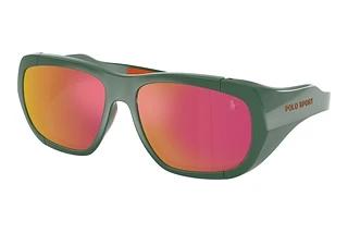 Polo PH4219U 55966Q Orange Mirror RedShiny Green