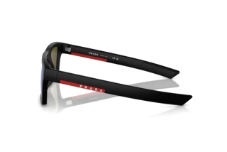 Vue latérale Prada Linea Rossa PS 02ZSU (1BO08R)