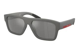 Prada Linea Rossa PS 04ZS 16X7W1 Grey Mirror SilverGrey Metal