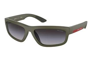 Prada Linea Rossa PS 05ZS 15X09U Grey GradientGreen Military Matte