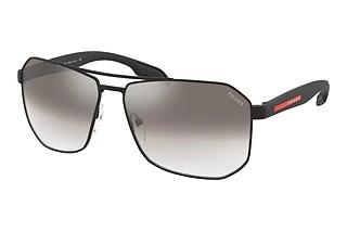 Prada Linea Rossa PS 51VS 1BO5O0 Gradient Grey Mirror SilverMatte Black