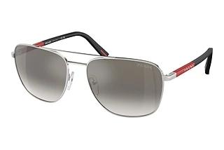 Prada Linea Rossa PS 54ZS 1BC02M Gradient Grey Mirror SilverSilver
