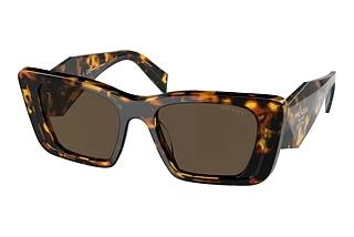 Prada PR 08YS 01V8C1 Dark BrownHavana Honey
