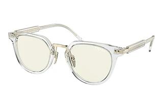 Prada PR 17YS 2AZ09N Photo Grey Blue Light FilterCrystal