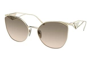 Prada PR 50ZS ZVN3D0 Brown Gradient GreyPale Gold