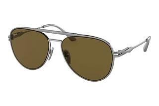Prada PR 54ZS 16F01T Dark BrownMatte Gunmetal/Shiny