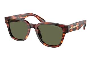 Prada PR A04S 13O03R Green PolarHavana Red