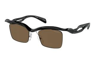 Prada PR A15S 1AB8C1 Dark BrownBlack