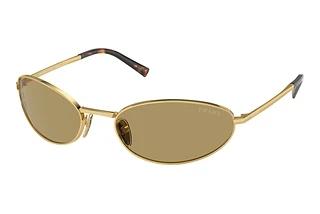 Prada PR A59S 5AK70G Green OliveGold
