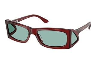 Prada PR B03S 12Z40K Petrol GreenTransparent Peat