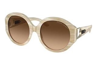 Ralph Lauren RL8188Q 608474 Gradient BrownCream Horn