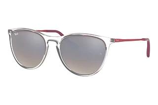 Ray-Ban Kids RJ9060S 7032B8 Brown Gradient Mirror SilverTransparent