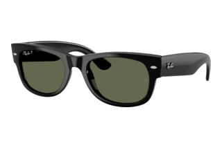 Vue de face Ray-Ban MEGA WAYFARER II (RB0832S - 901/58)