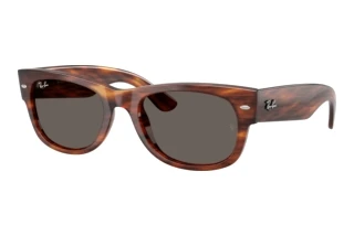 Vue de face Ray-Ban MEGA WAYFARER II (RB0832S - 954/B1)